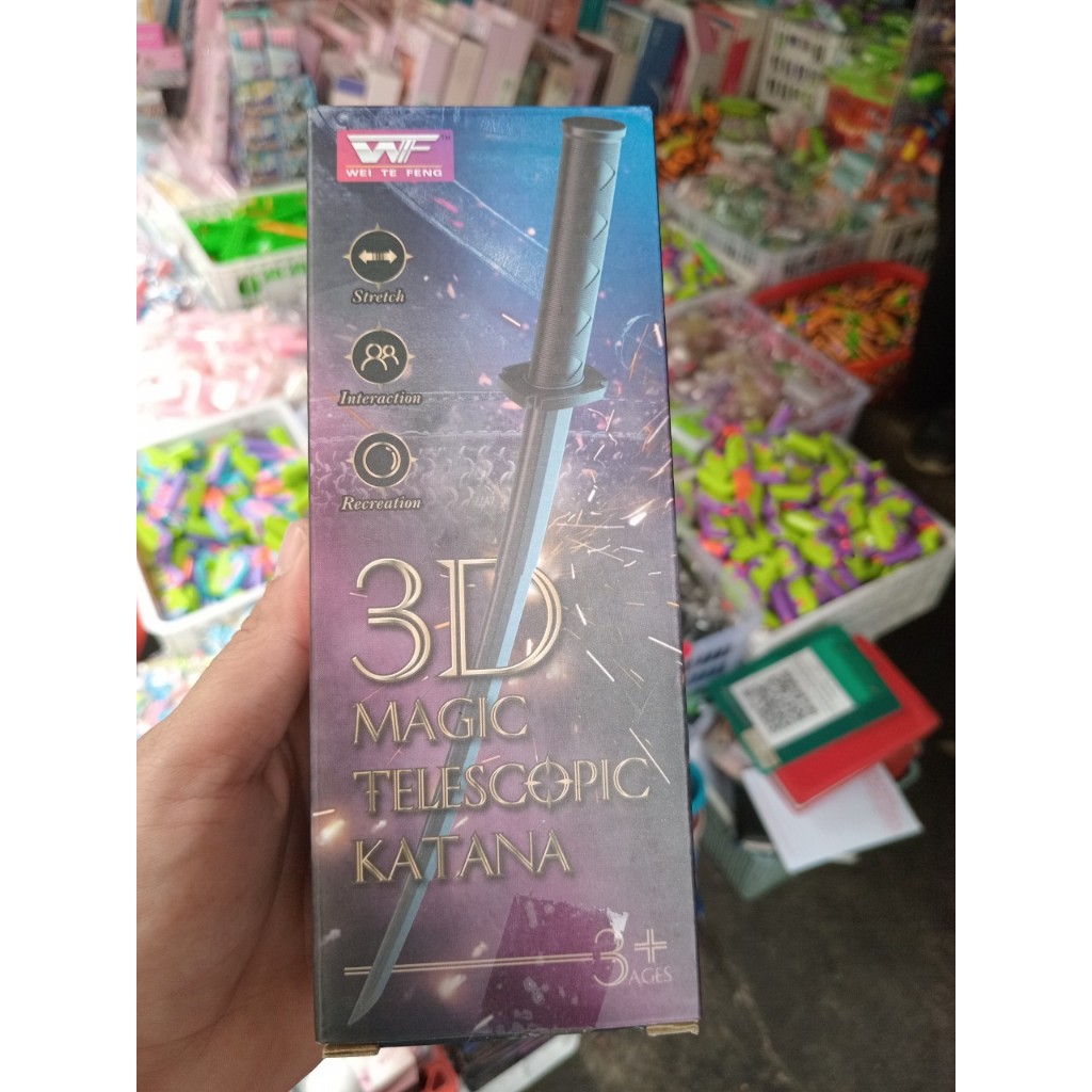Đồ chơi kiếm thụt 3D Magic Telescopic Katana