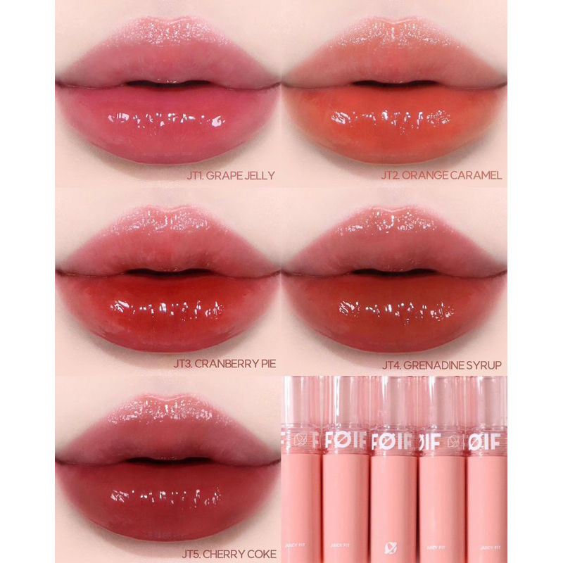 Son Tint Bóng Foif Juicy Fit Tint