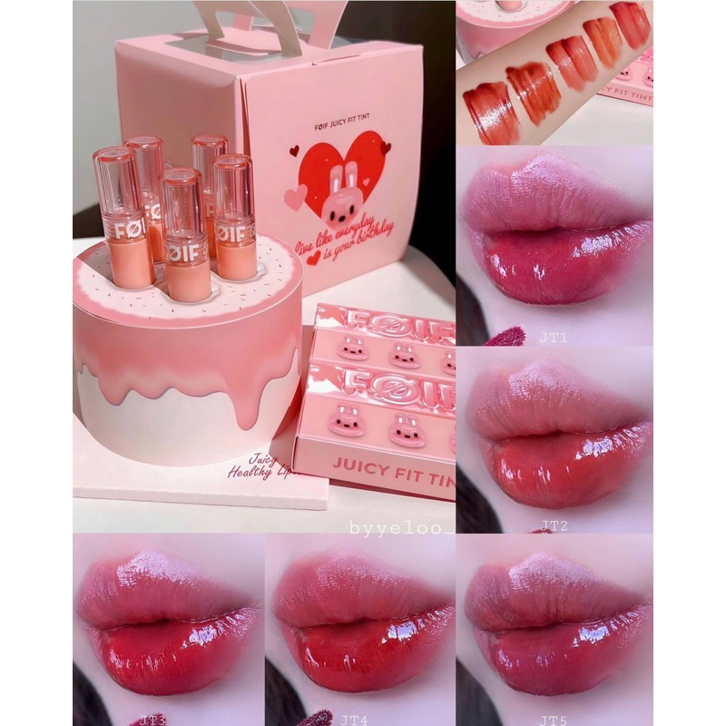 Son Tint Bóng Foif Juicy Fit Tint