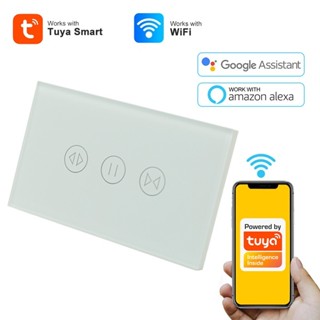  Công Tắc Cửa Cuốn WiFi 3G,4G Điều Khiển Qua Điện Thoại Ap Tuya Tự dừng khi gặp vật cản,dùng chung remote cửa cuốn  