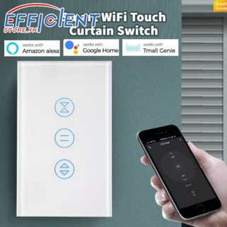  Công tắc cửa cuốn WiFi SMATRUL điều khiển qua điện thoại Ap Tuya  tự dừng khi gặp vật cản dùng chung remote cửa cuốn  