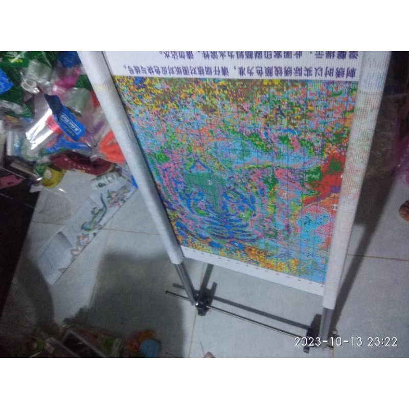 Khung thêu tranh bằng nhôm 1mx 50cm