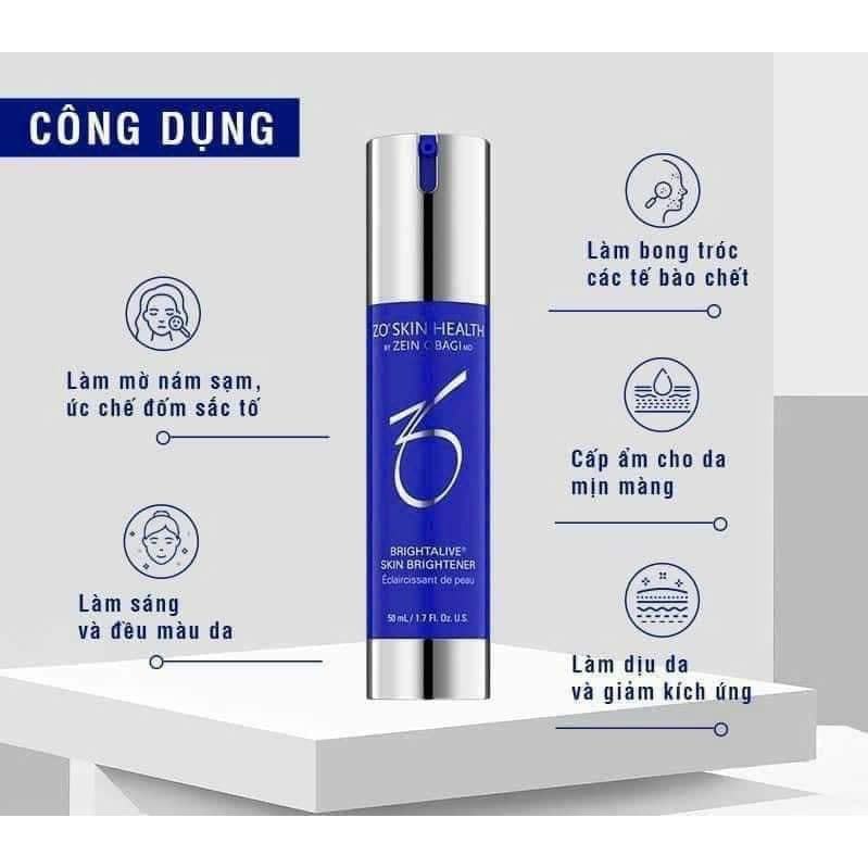 KEM DƯỠNG SÁNG DA SKIN BRIGHTALIVE Zo SKIN 50ML