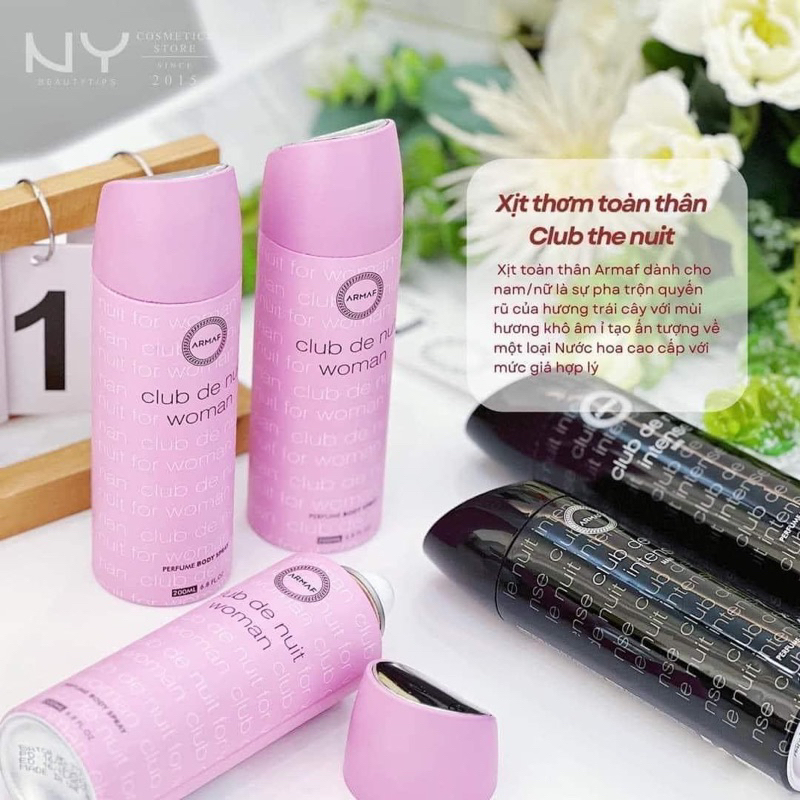 Xịt body mùi nước hoa của Club