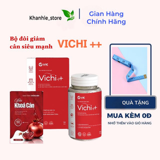 Giảm Cân Siêu Tốc VICHI++ tặng kèm khoá cân dành cho cơ địa khó giảm