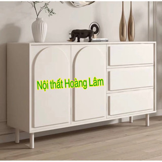 Tủ lửng ngăn kéo chân gỗ mẫu hiện đại