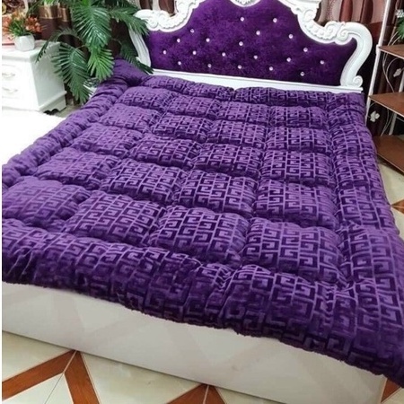 CHĂN LÔNG LUXURY CLASSIC HỌA TIẾT CHỮ VẠN -HÀNG ĐẸP- KT 2mx2m2