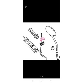 Cùm ga 1 dây wave dream fu future vision vs ab air blade sh mode lead