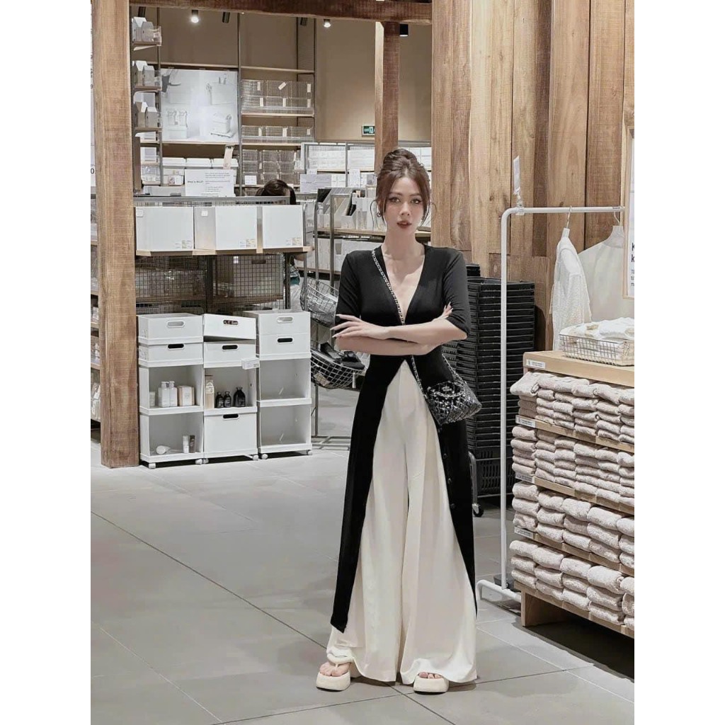 ÁO CARDIGAN DÁNG DÀI BIGSIZE