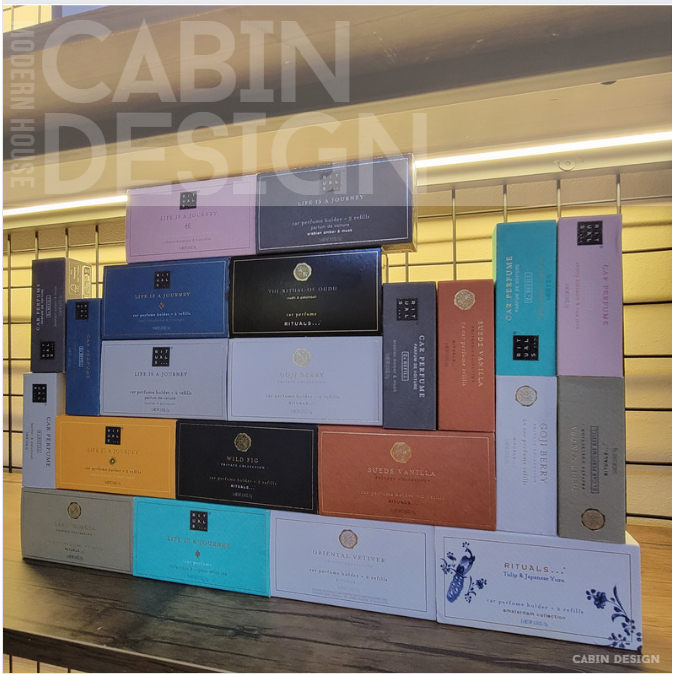 Sáp thơm ô tô Rituals car perfumed kẹp cửa gió ô tô chuẩn UK