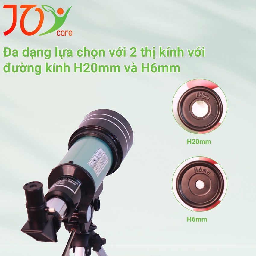 Kính Viễn Vọng Joycare F30070M, Kính Thiên Văn Khúc Xạ Độ Nét Cao, Du Lịch Ngắm Trăng Sao Siêu Nét | BigBuy360 - bigbuy360.vn