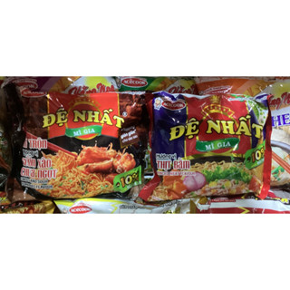 Mì Đệ Nhất thịt bằm/ mì trộn sườn xào chua ngọt gói 82g