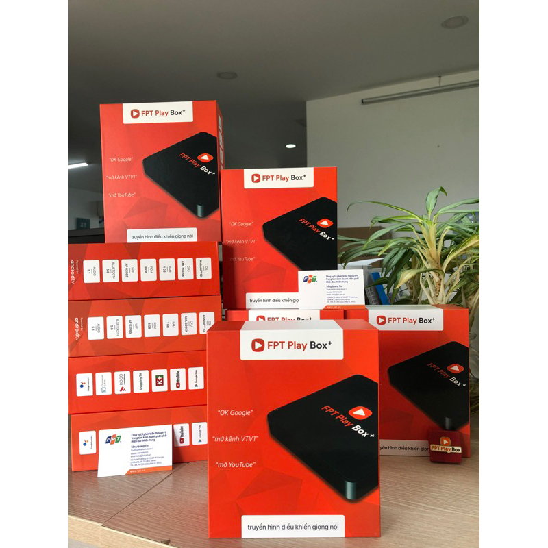 FPT PLay Box+ T550 - Tích Hợp NetFlix 4K - My K+ Điều Khiển Giọng Nói Ram 2G Rom 16G