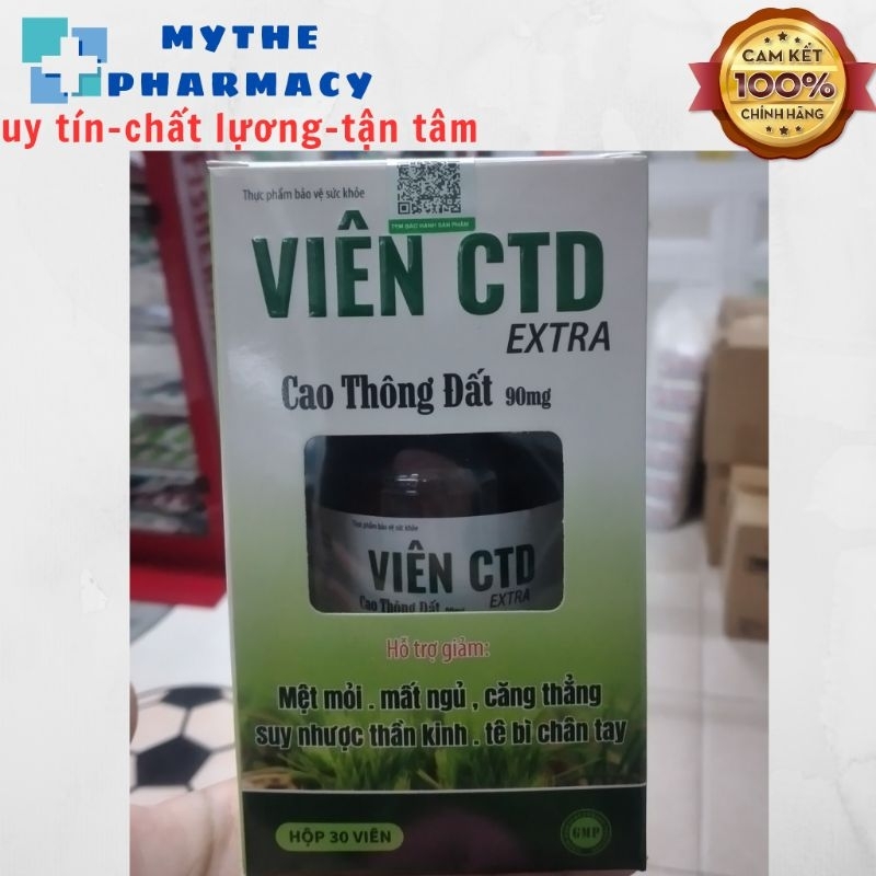 Viên cao thông đất extra 90mg.Hỗ trợ giảm mệt mỏi, mất ngủ,căng thẳng,tê bì chân tay,suy nhược thần kinh