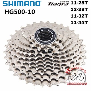 Líp xe đạp 10s shimano cs-hg500 25/28/32/34t, líp thả líp 10 xe đạp shimano cs hg500 10 speed