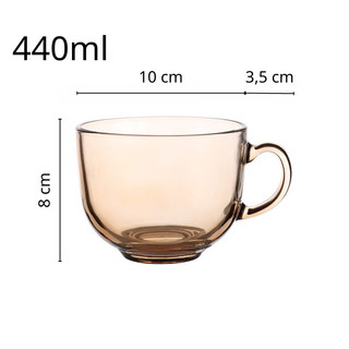 Cốc Thuỷ Tinh Hổ Phách 440ml,Cốc Đế Xoay Uống Rượu 180ml