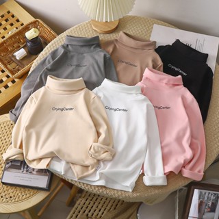  Áo giữ nhiệt cho bé trai và bé gái  Áo cổ lọ cho bé Từ 8-35kg 