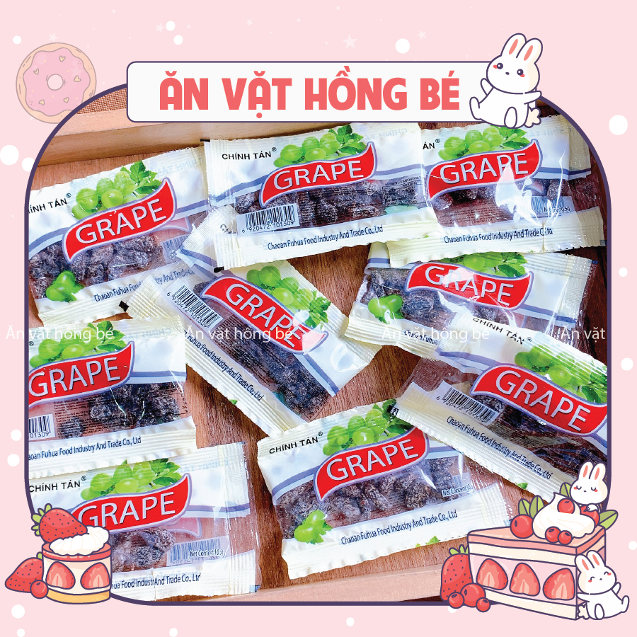 Ô mai nho khô chua ngọt tuổi thơ siêu ngon