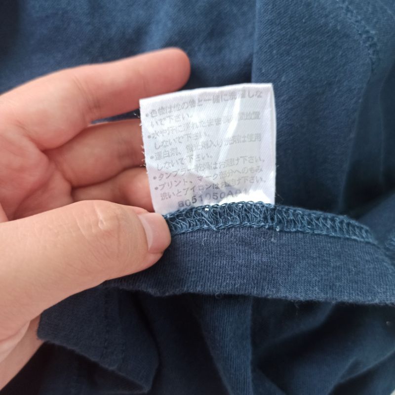 Áo thun Champion xanh đen Real 2hand