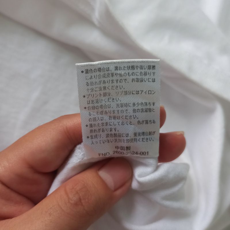 Áo thun Converse trắng Real 2hand