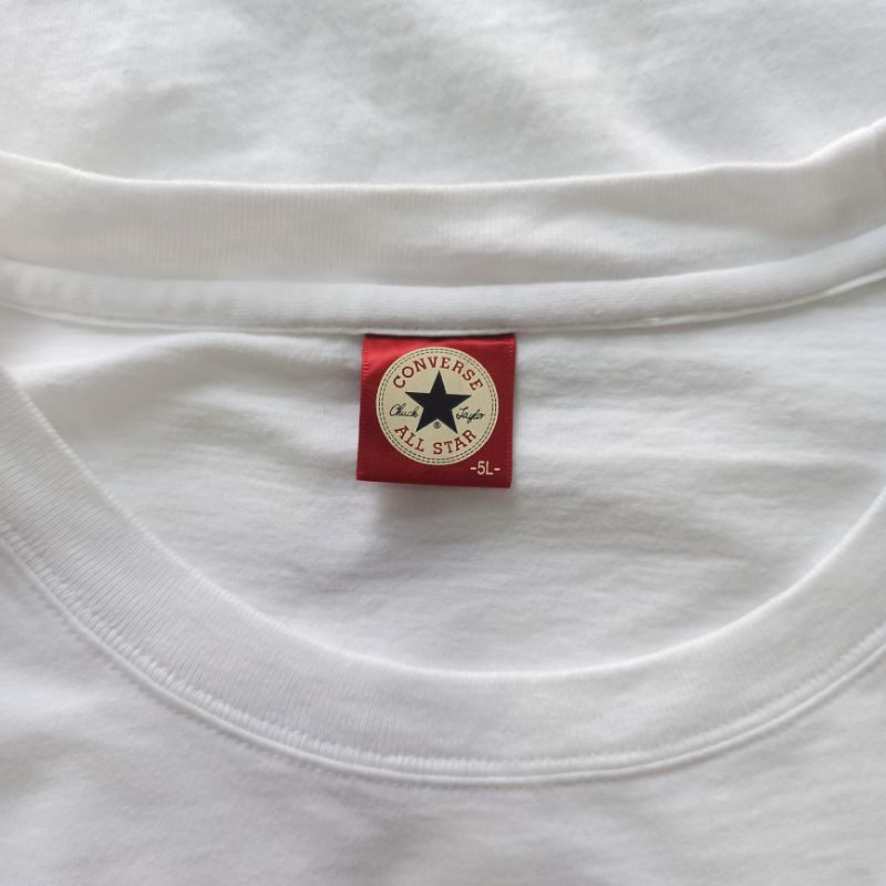 Áo thun Converse trắng Real 2hand