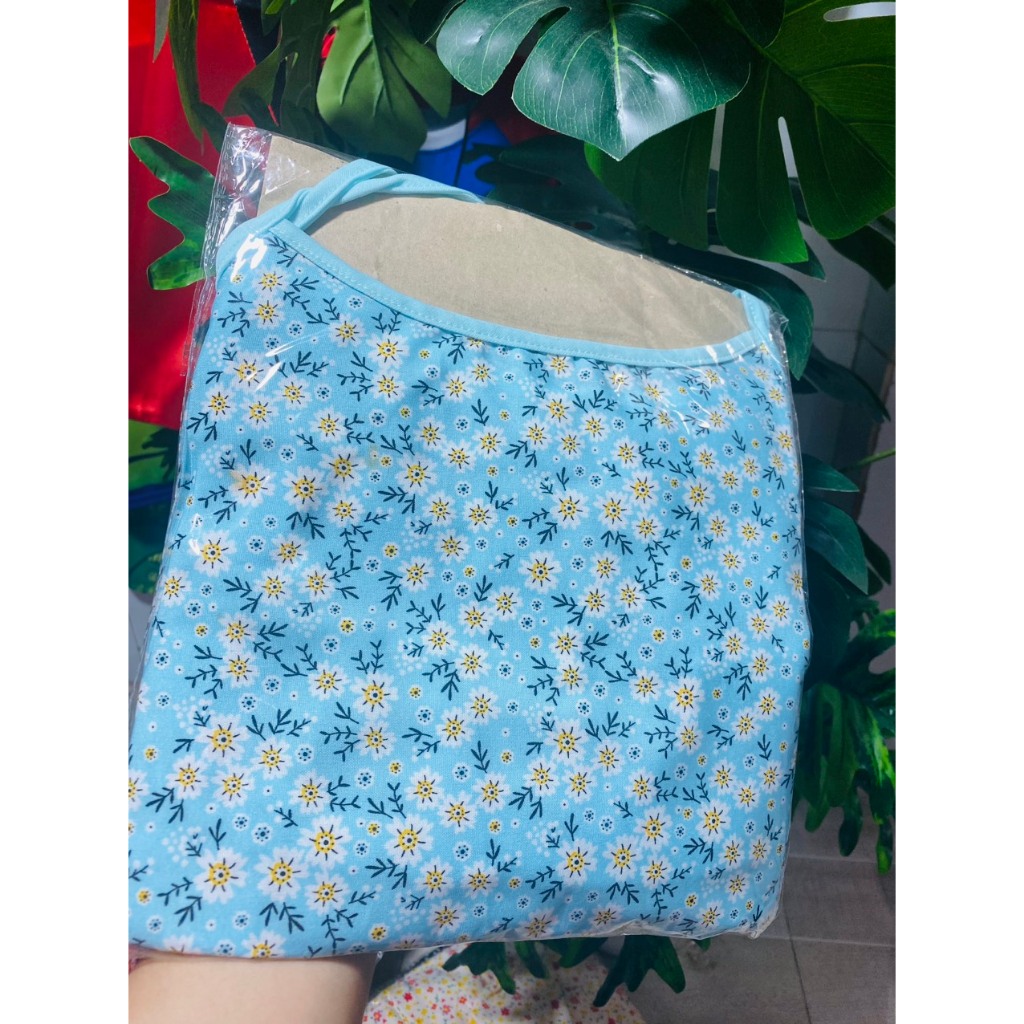 Bộ ngủ cho nữ vải lụa kiểu dáng hai dây hoa nhí dưới 63kg