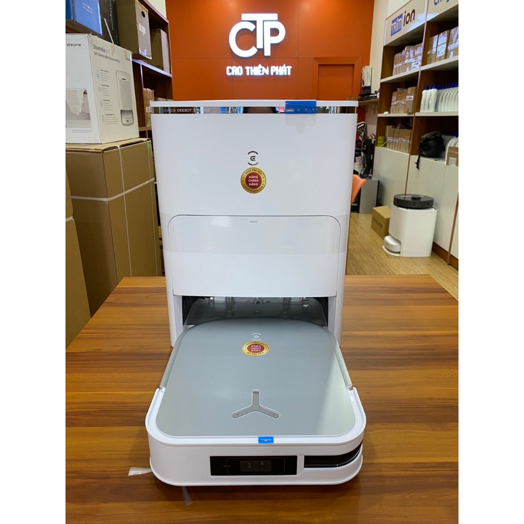 🍀Mới 2023🍀Robot hút bụi lau nhà thông minh Ecovacs X2 OMNI - Tự động giặt sấy khô giẻ -bảo hành chính hãng 24 tháng