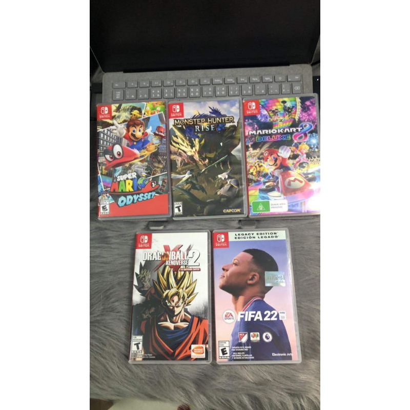 Băng game Nintendo Switch đủ loại