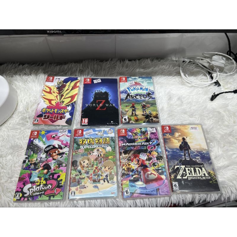 Băng game Nintendo Switch đủ loại