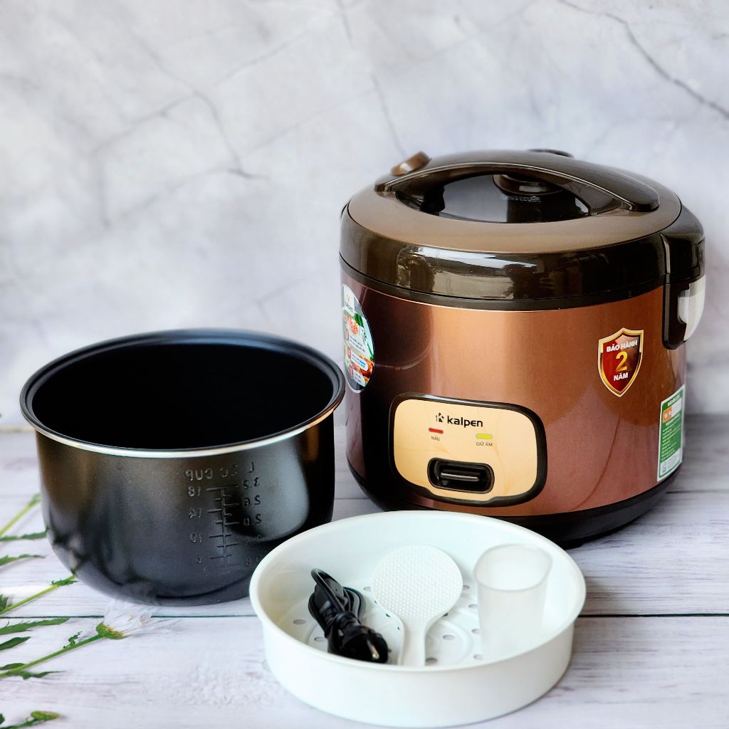 Nồi Cơm Điện Cao Cấp Kalpen R6, 3.2 lít cho giá đình 6-8 người