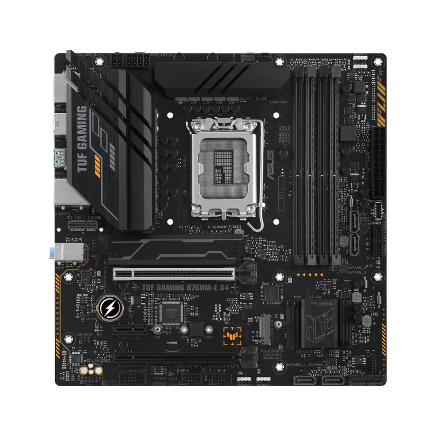MAINBOARD ASUS TUF GAMING B760M-E DDR4 - Bảo hành chính hãng 36 Tháng