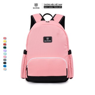  Balo Đi Học LIGHT Nhiều Màu Sắc Form Chắc Chắn Đựng Vừa Lap 15.6Inch_Bảo Hành Trọn Đời Scarab 