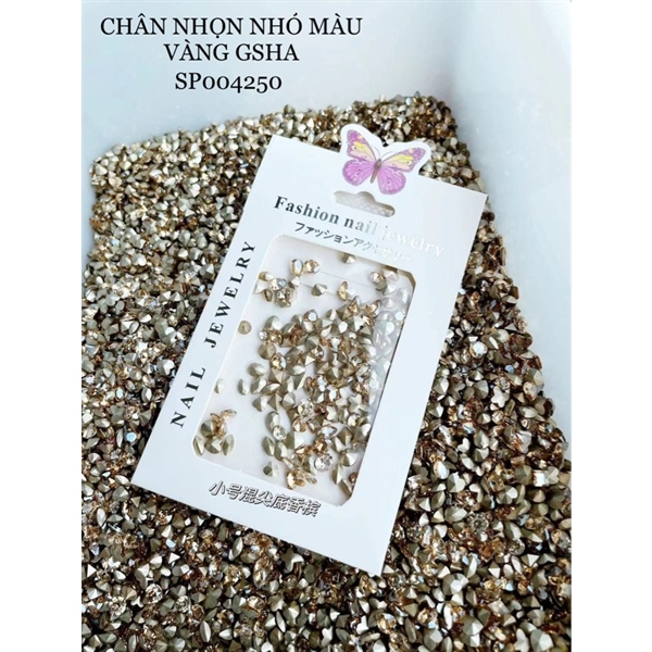 Đá mix kiểu chân nhọn ĐỦ MÀU, đá đính móng trang trí - Sushi nail mi