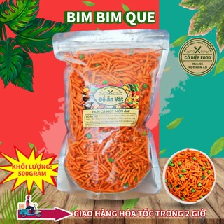 Bim Bim Que Đậu Hà Lan Túi 1Kg  [FREE SHIP] TỪ ĐƠN 50K, [Loại Đặc Biệt] Hàng ngon nhà làm