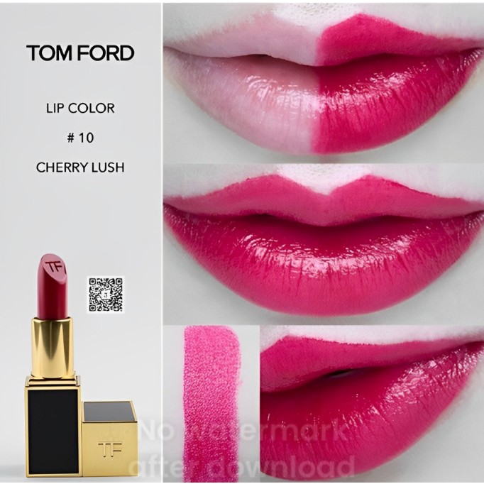 Son Tomford cherry Lush 10 đỏ Hồng