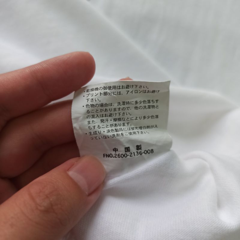 Áo thun Converse trắng Real 2hand