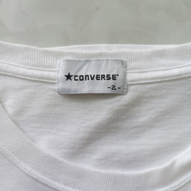 Áo thun Converse trắng Real 2hand