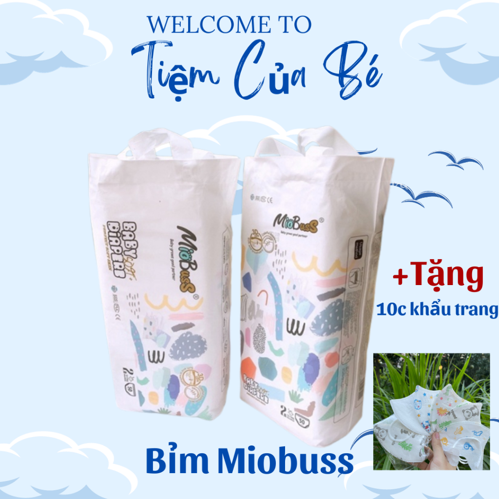 💝 COMBO 50-100 MIẾNG 💝Tã/Bỉm quần Miobuss từ size M/L/XL/XXL/XXXL/XXXXL