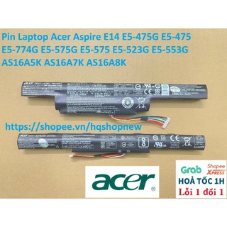 ⚡️[Pin zin] Pin Laptop Acer Aspire E14 E5-475G E5-475 E5-774G E5-575G E5-575 E5-523G E5-553G AS16A5K AS16A7K AS16A8K