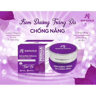 Kem dưỡng trắng da -nám tàn nhang havigold tía tô