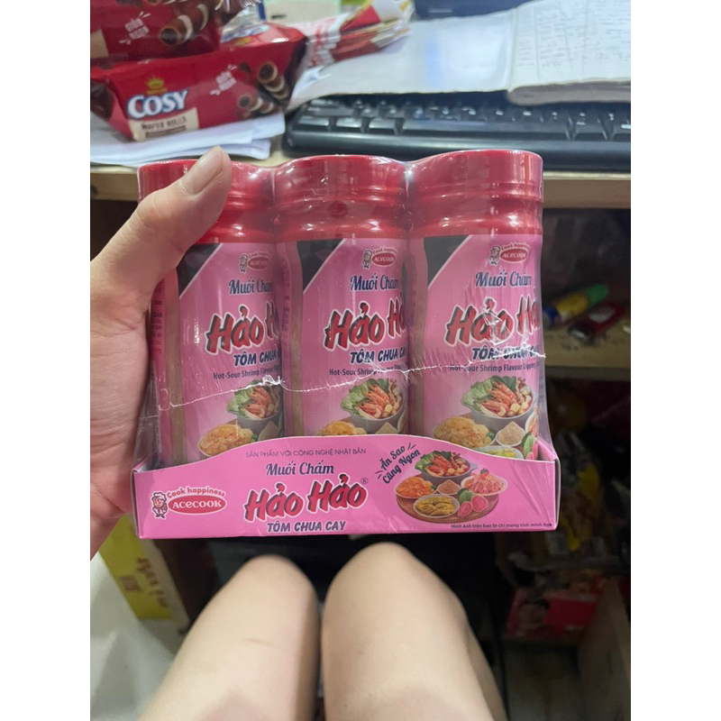 HÀNG CHÍNH HÃNG - Muối chấm hảo hảo tôm chua cay