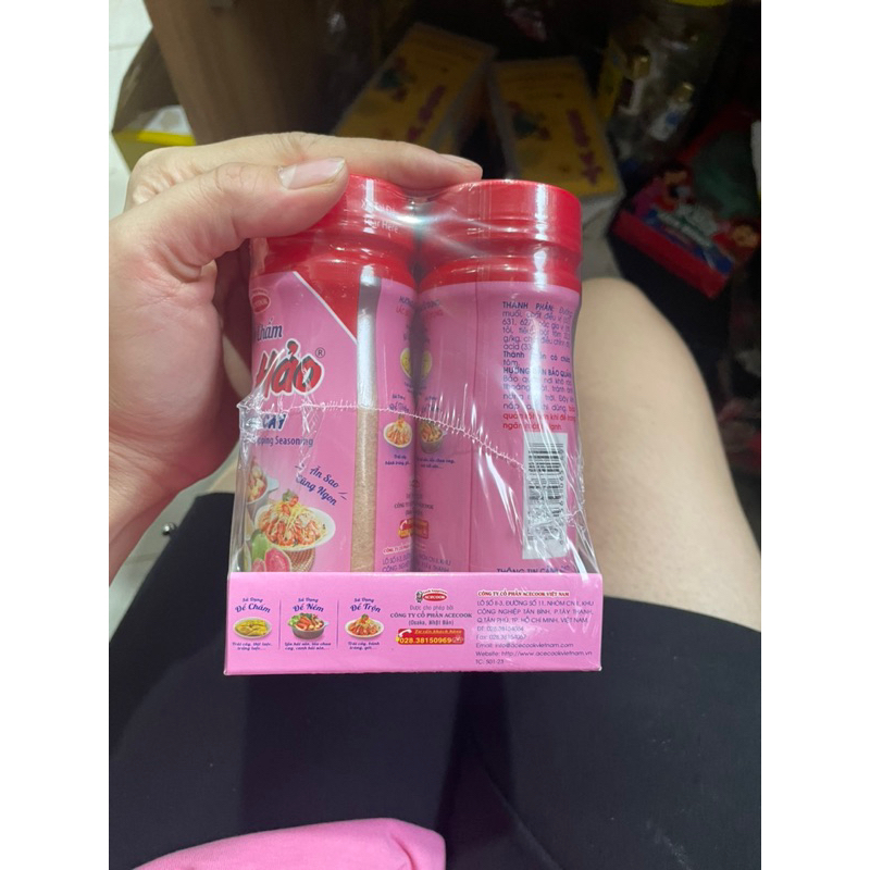 HÀNG CHÍNH HÃNG - Muối chấm hảo hảo tôm chua cay