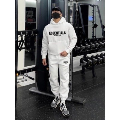 Bộ hoodie thu đông Essentials nam nữ, chất nỉ tàu dầy dặn không xù , mũ 2 lớp, thời trang otisstore.vn