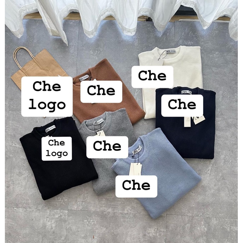 ÁO LEN NAM CỔ TRÒN ZARAAAA