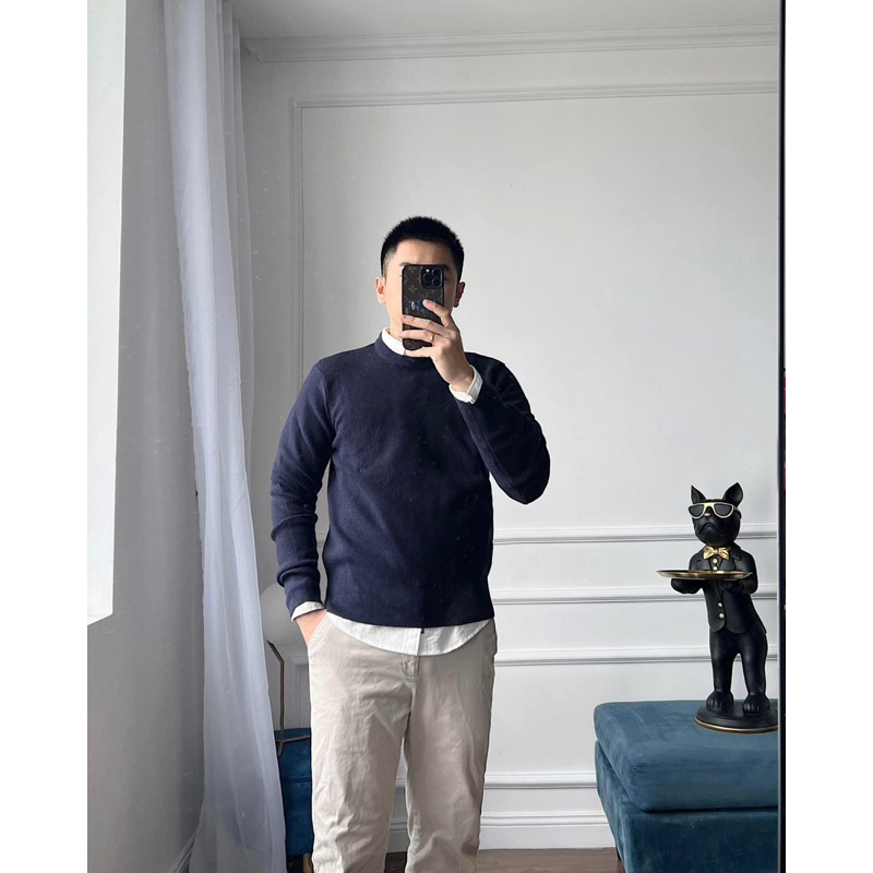 ÁO LEN NAM CỔ TRÒN ZARAAAA