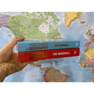 Combo Tim Marshall Collection 2 Books Set (The Power of Geography, Prisoners of Geography)