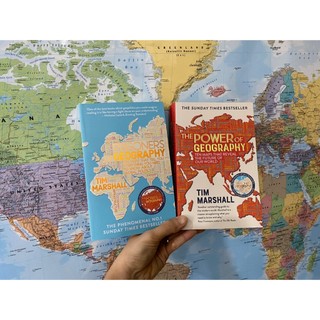 Combo Tim Marshall Collection 2 Books Set (The Power of Geography, Prisoners of Geography)