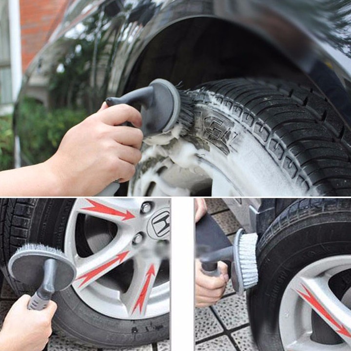 Bộ dụng cụ chăm sóc bánh xe ô tô chuyên nghiệp - Sử dụng tại nhà hoặc cửa hàng chăm sóc xe