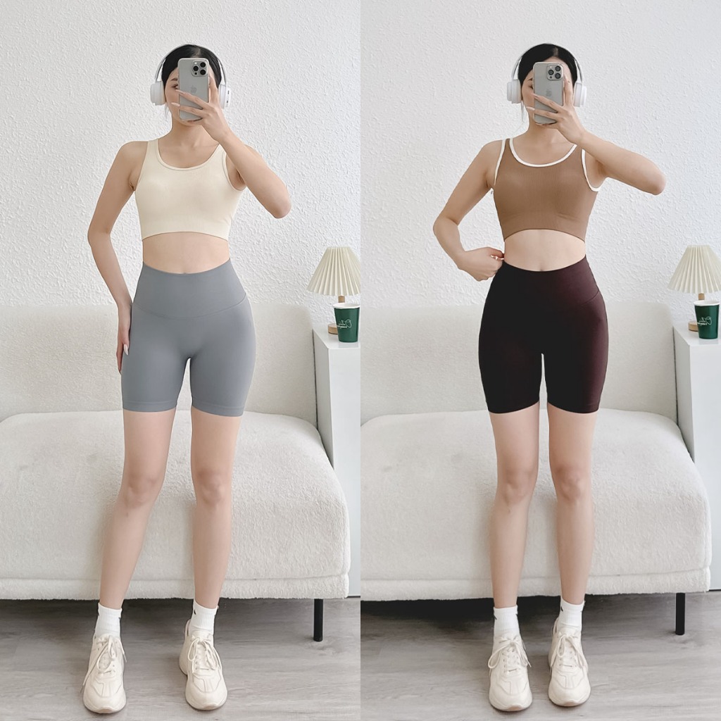 Quần Đùi Chun Mông Thể Thao Nữ, Đùi CM Infi