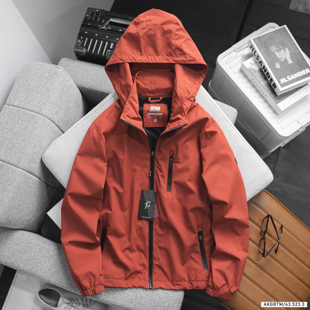 Áo khoác gió nam BTM Studios chống nước, cản gió - Mã 12.523
